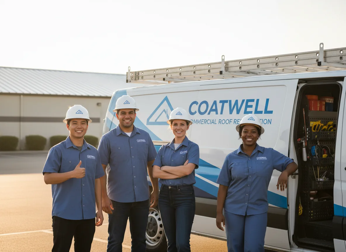 Commercial roof coating company in Avery, ID